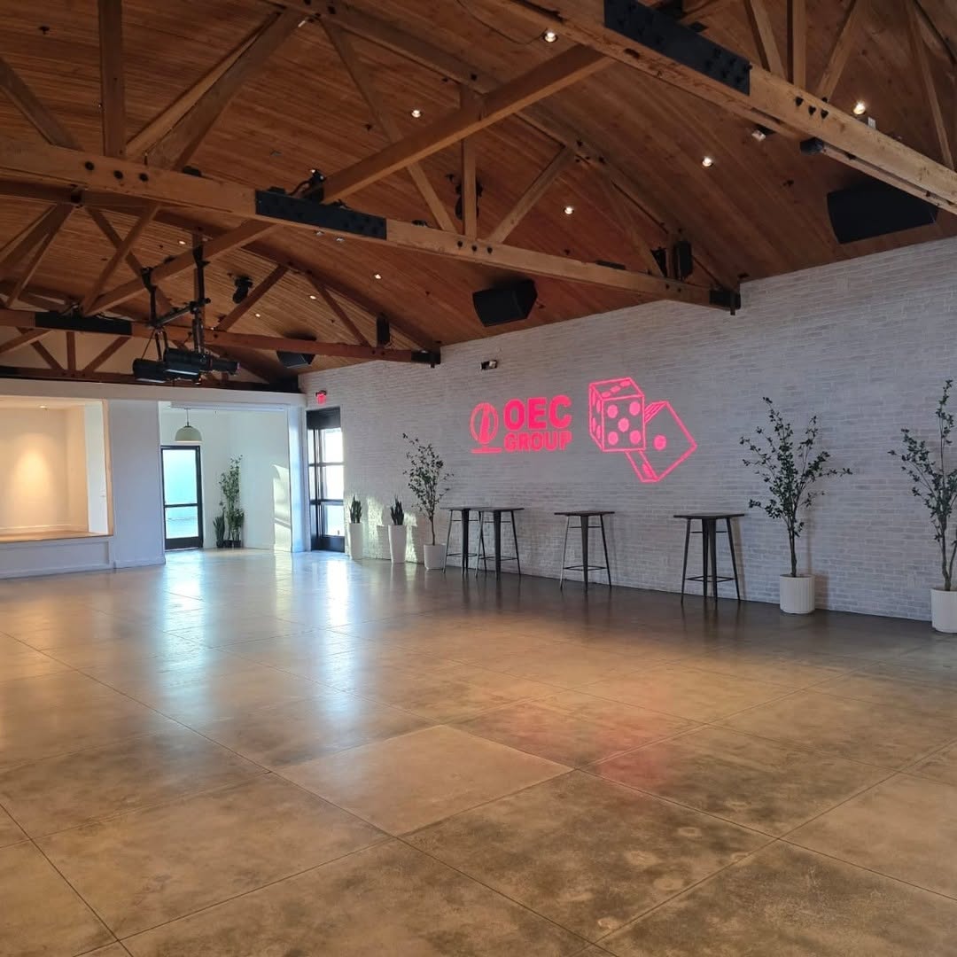 Commercial event venue painted by Aragon Professional Painting